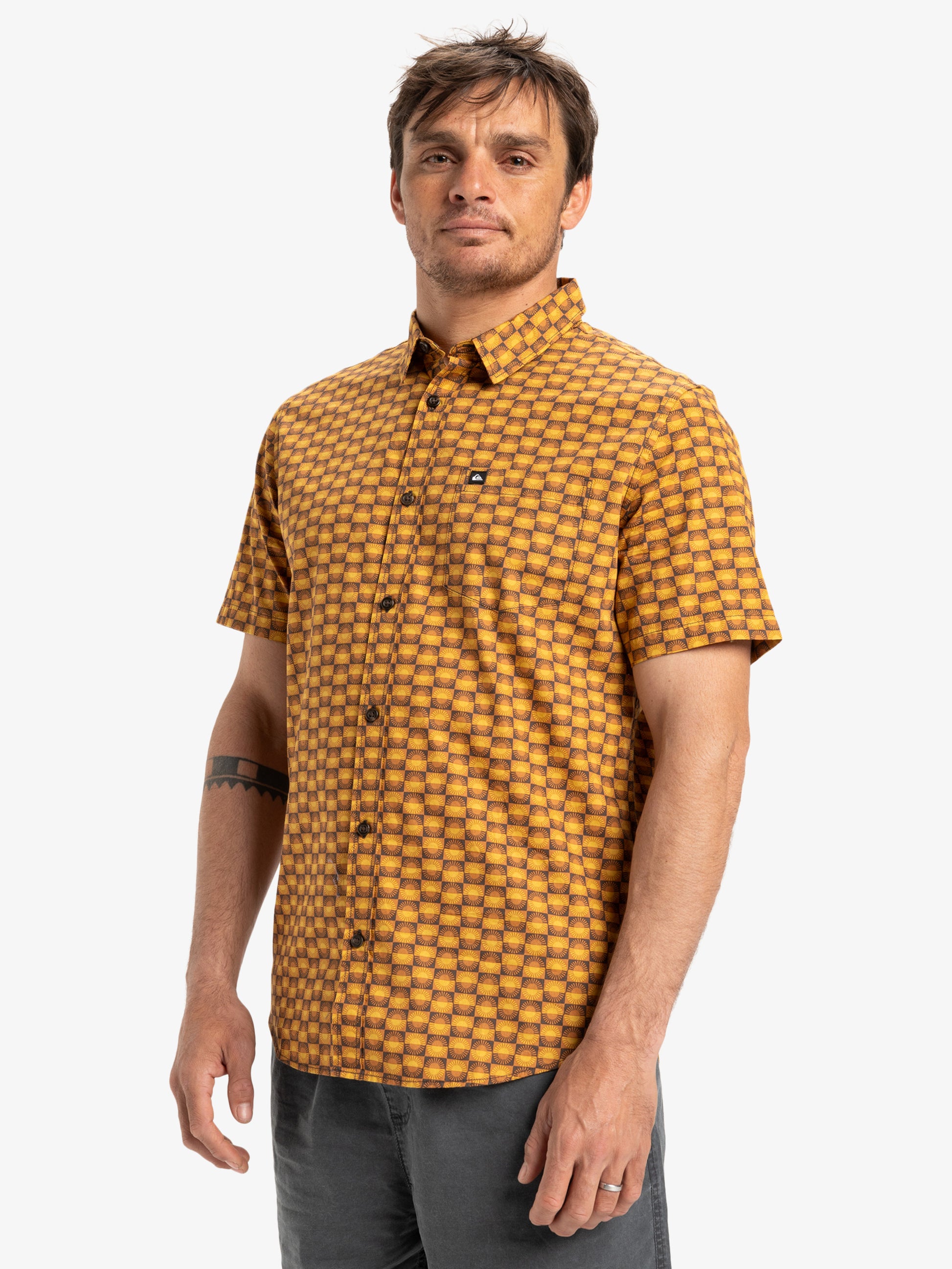 Mens Apero Organic Classic Shirt - Quiksilver Malaysia