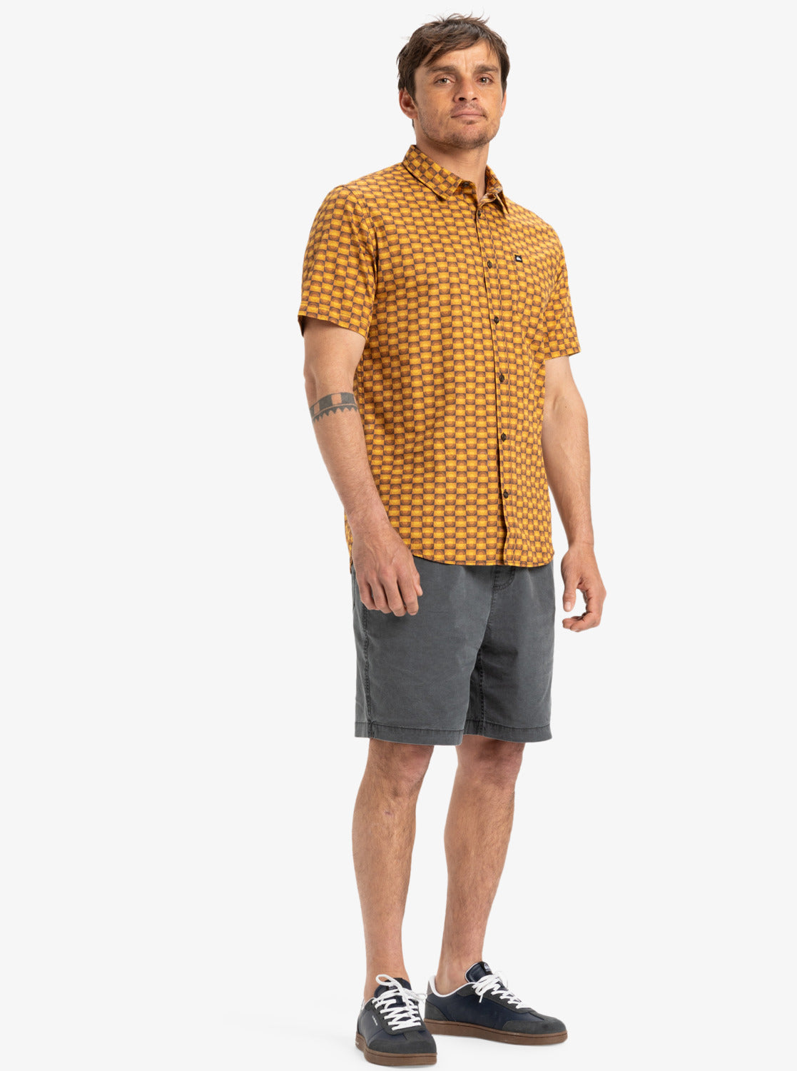 Mens Apero Organic Classic Shirt - Quiksilver Malaysia