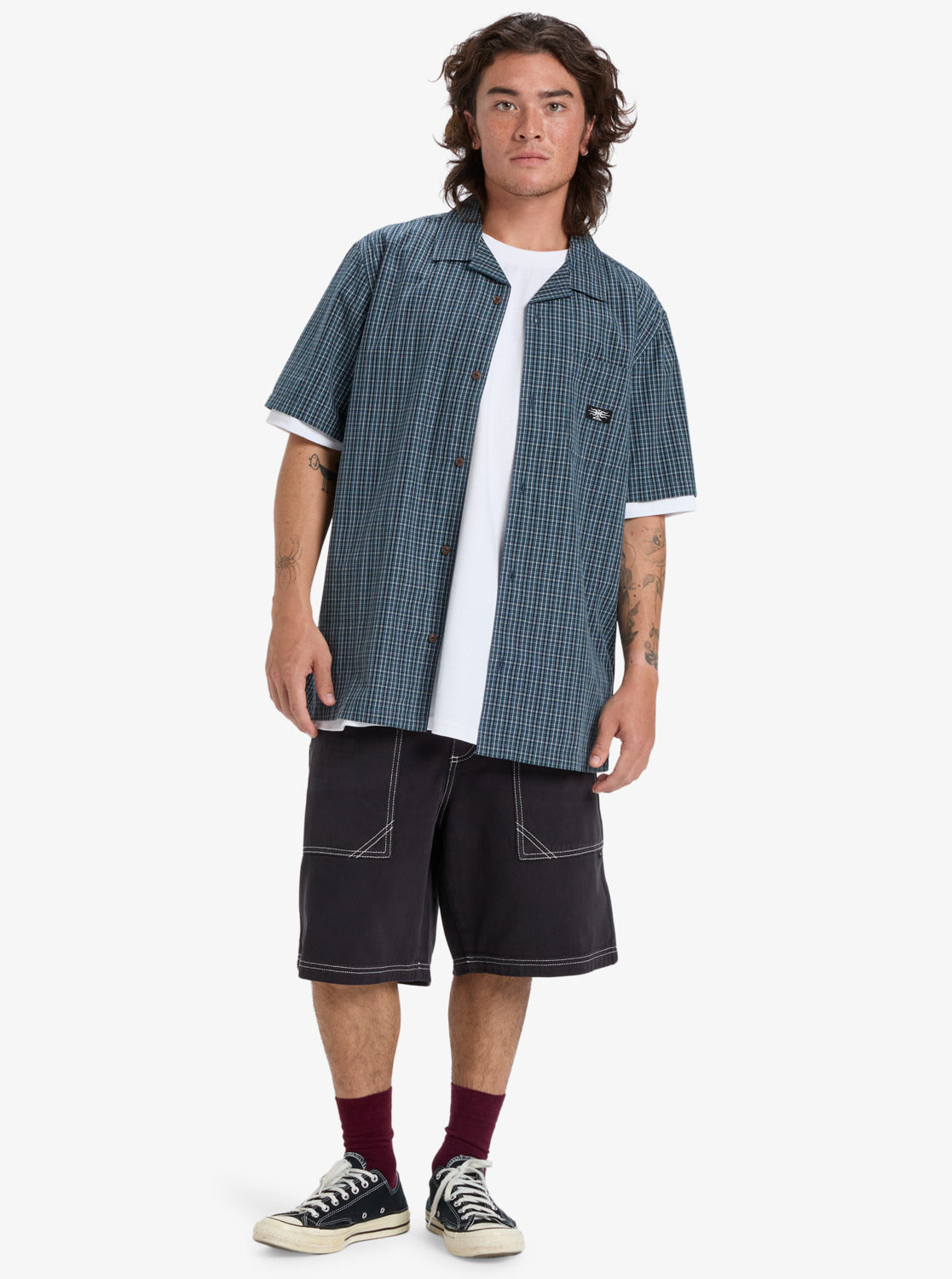 Mens Liquid Metal Shirt - Quiksilver Malaysia
