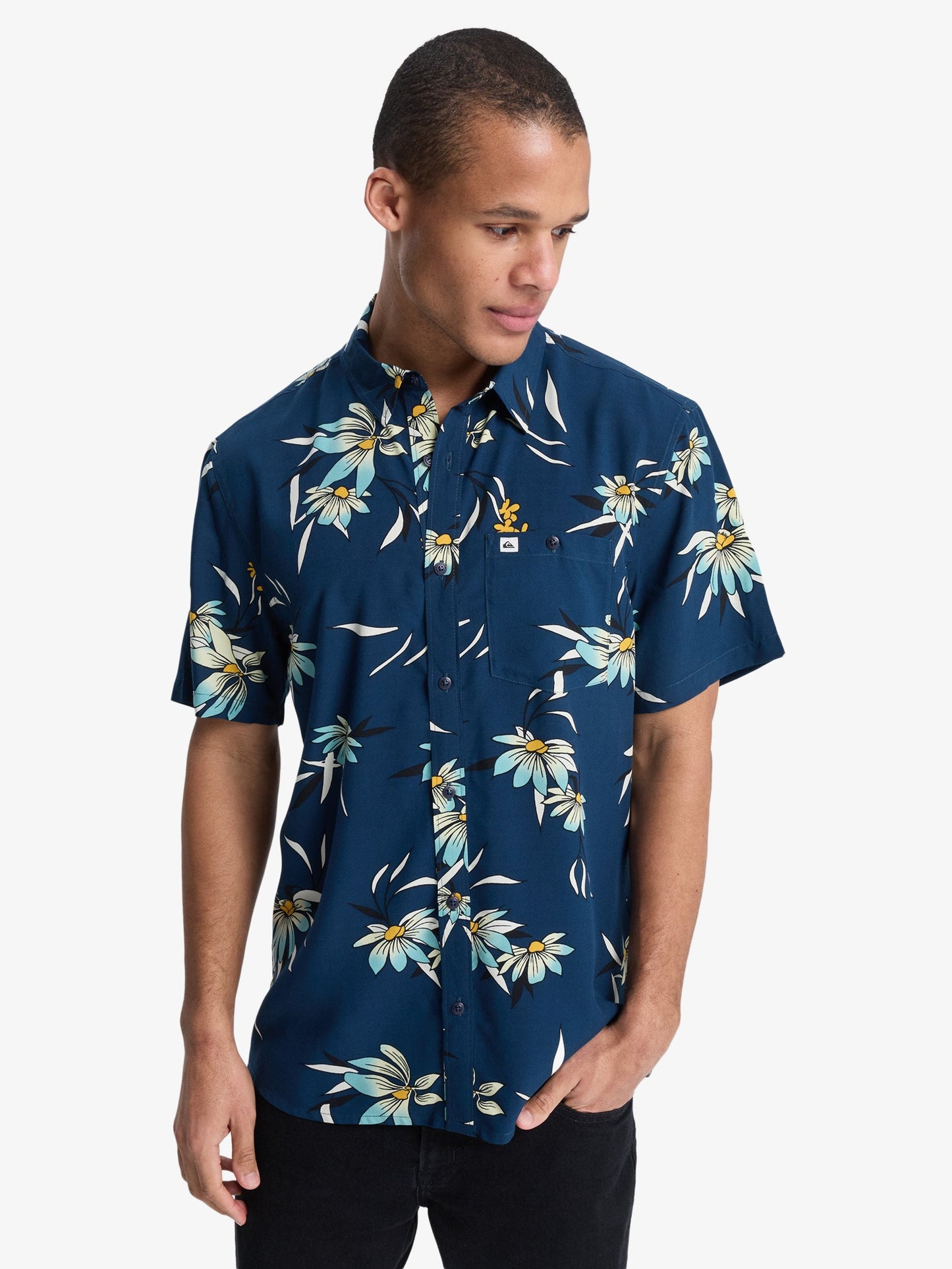 Mens Coastal Floral Shirt - Quiksilver Malaysia