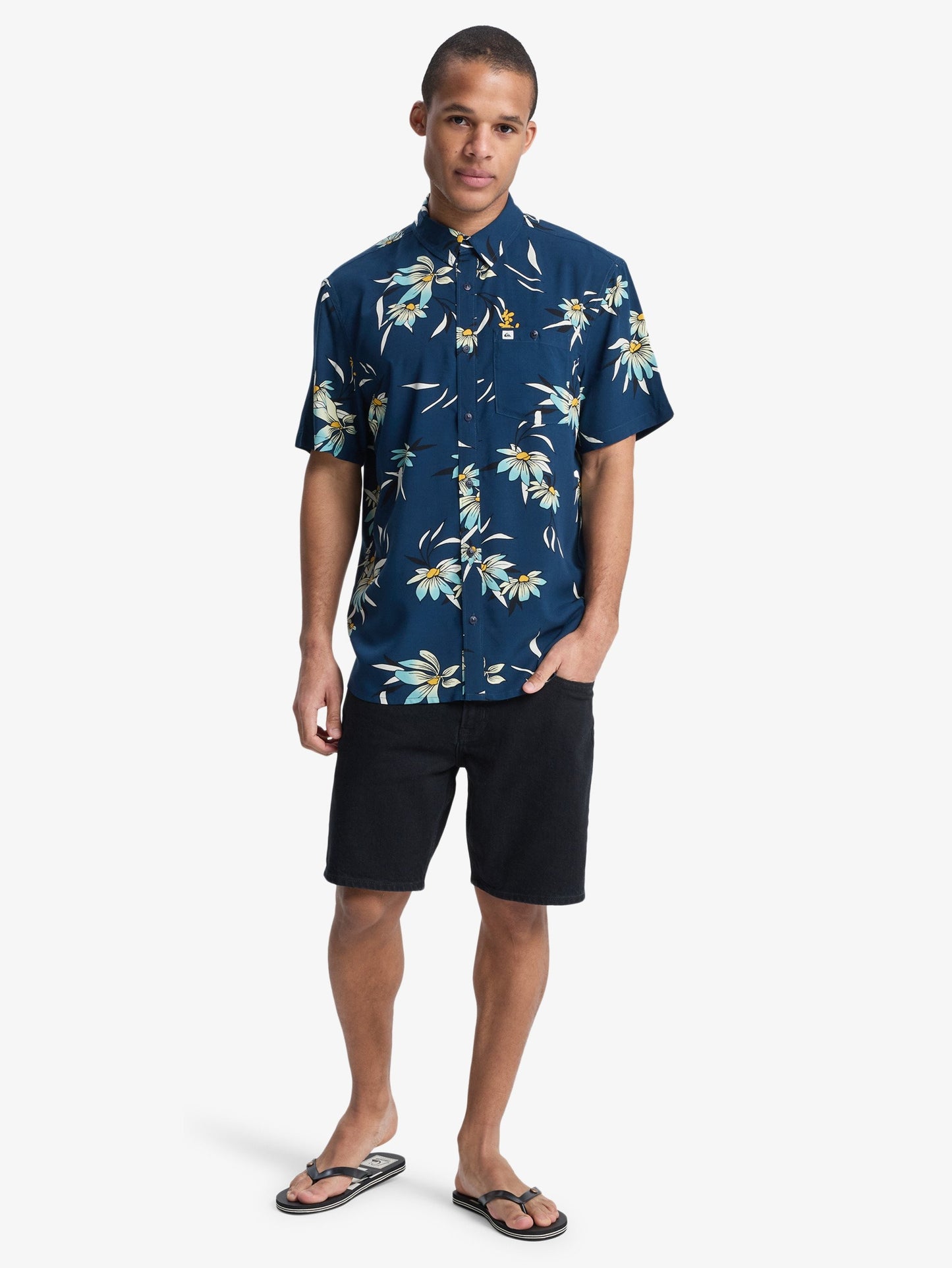 Mens Coastal Floral Shirt - Quiksilver Malaysia