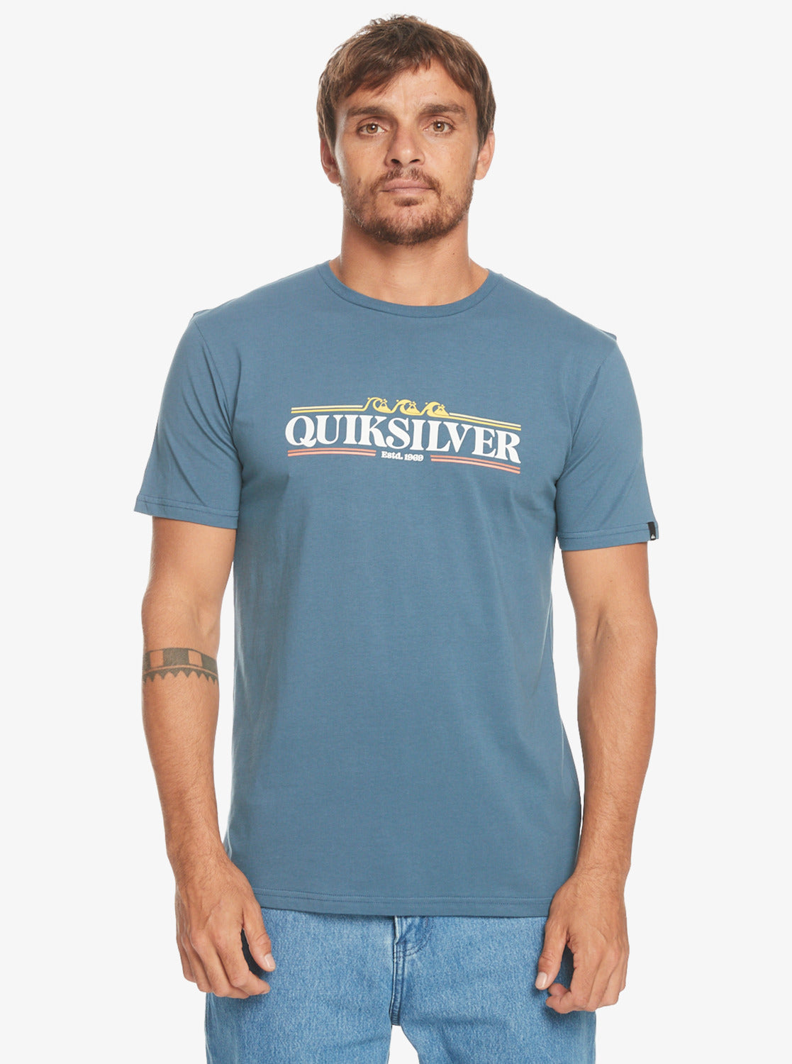 Mens Gradient Line T-Shirt - Quiksilver Malaysia