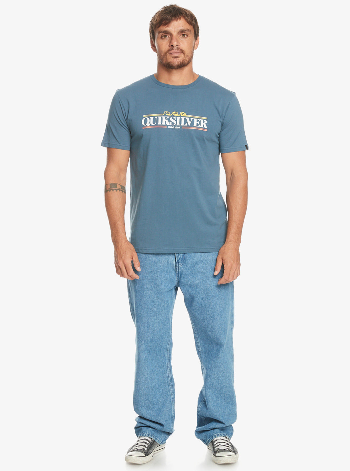 Mens Gradient Line T-Shirt - Quiksilver Malaysia