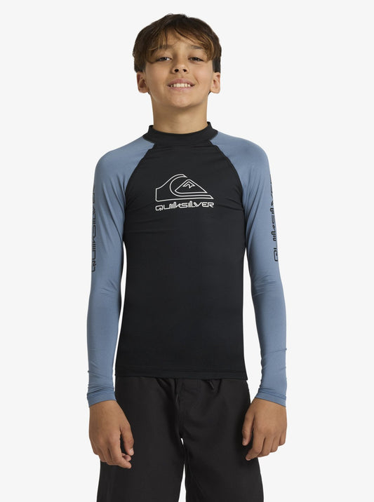 Boys 8-16 On Tour Long Sleeve Rash Vest - Quiksilver Malaysia