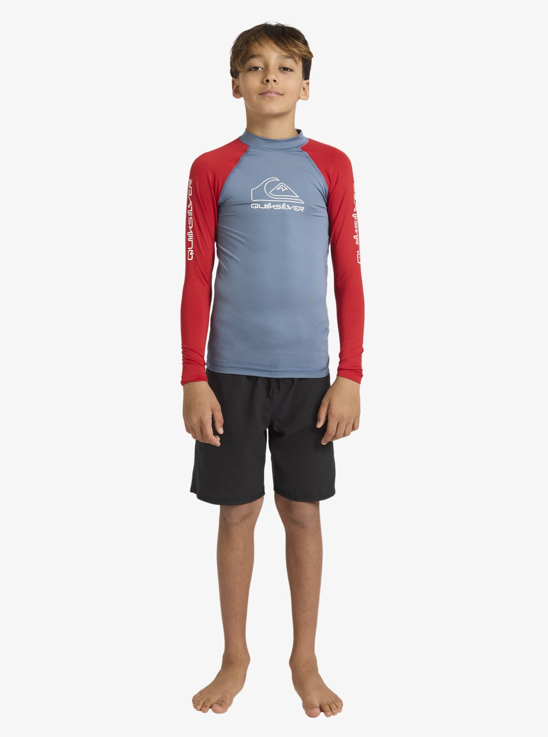 Boys 8-16 On Tour Long Sleeve Rash Vest - Quiksilver Malaysia
