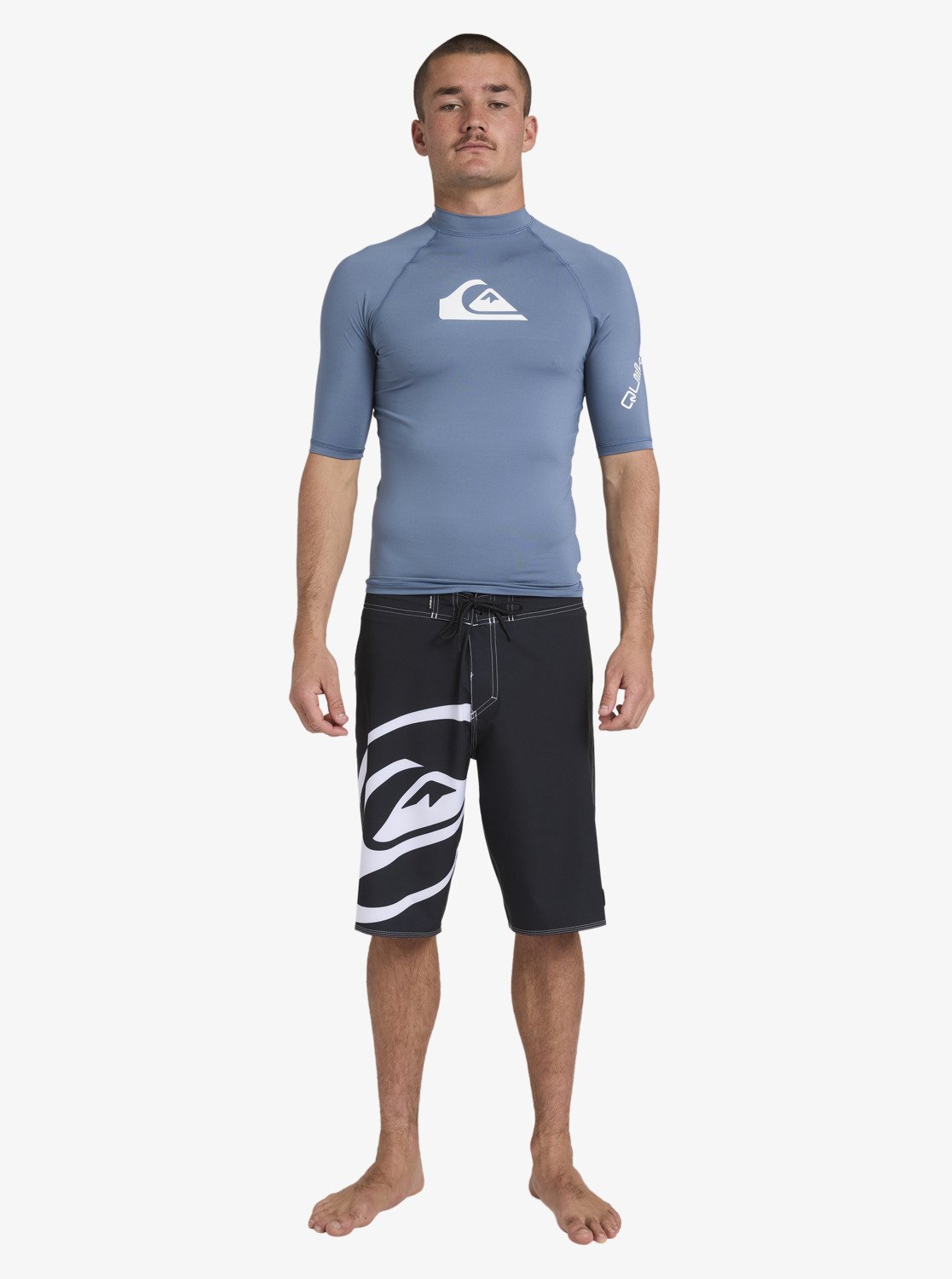Mens All Time Rash Vest - Quiksilver Malaysia