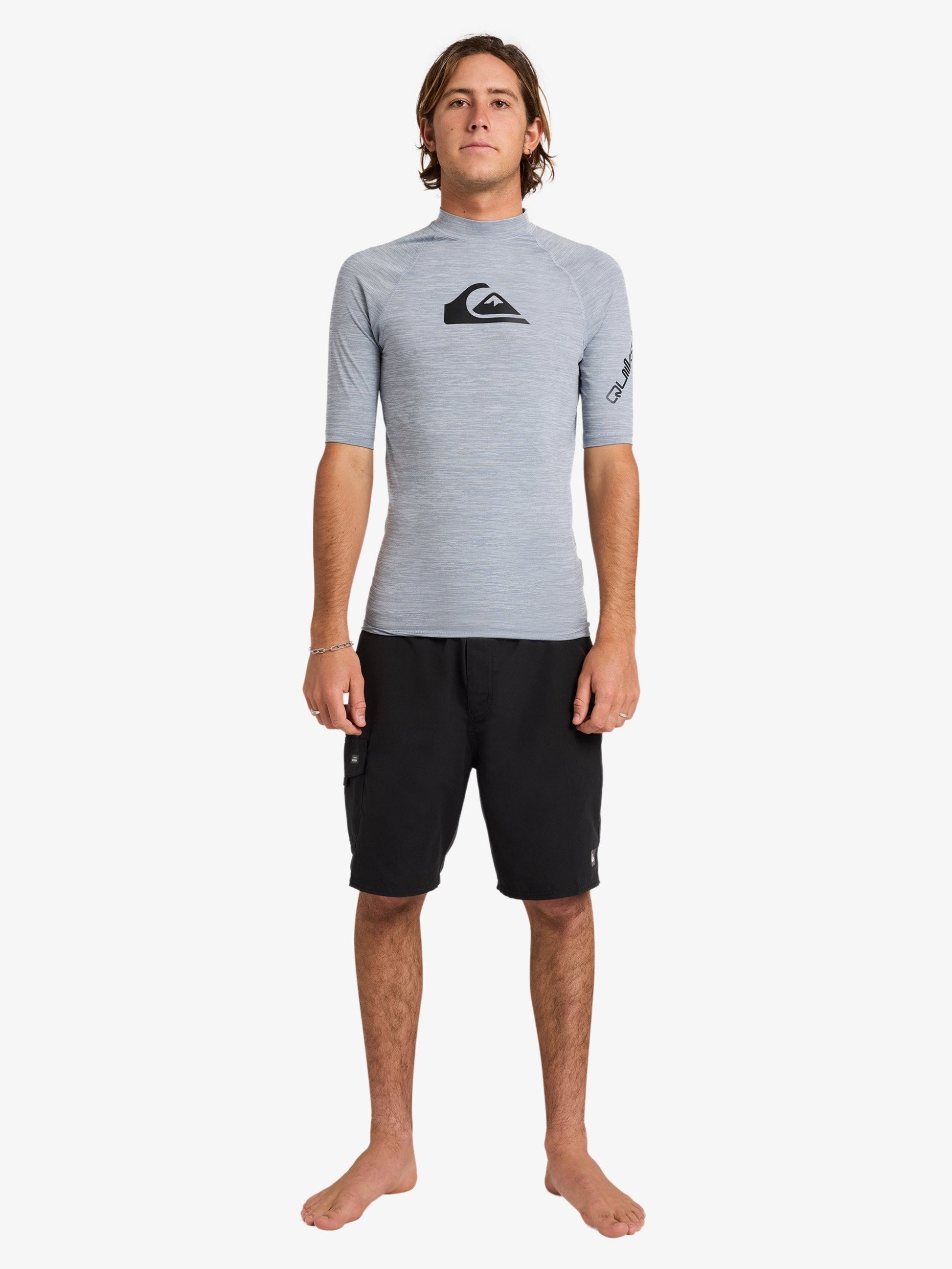 Mens All Time Rash Vest - Quiksilver Malaysia