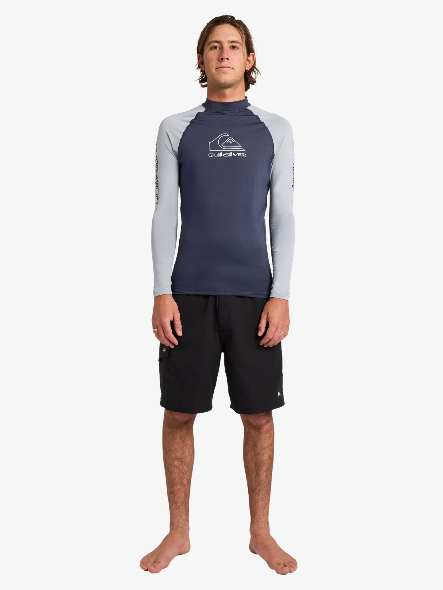 Mens On Tour Long Sleeve Rash Vest - Quiksilver Malaysia