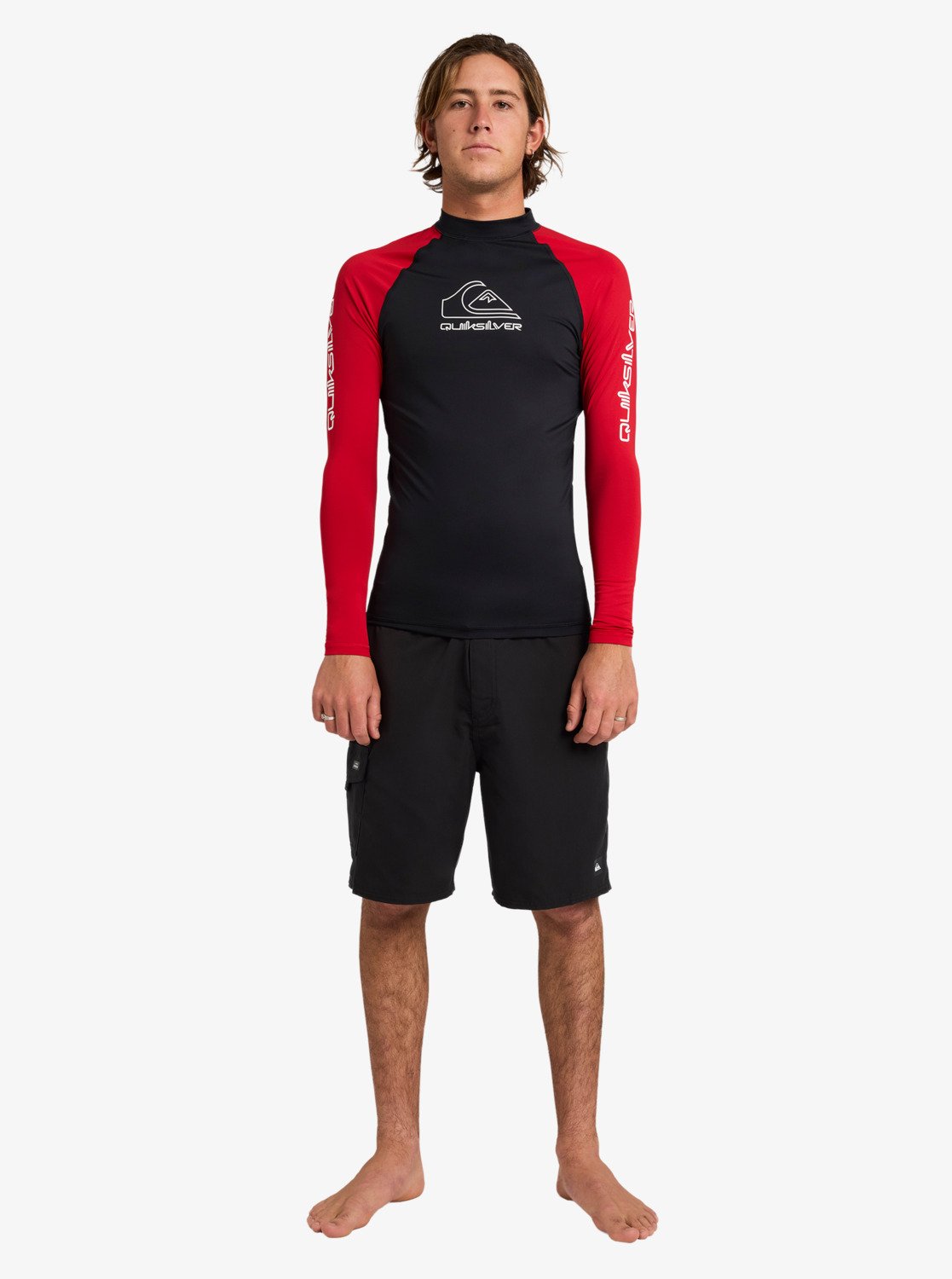 Mens On Tour Long Sleeve Rash Vest - Quiksilver Malaysia