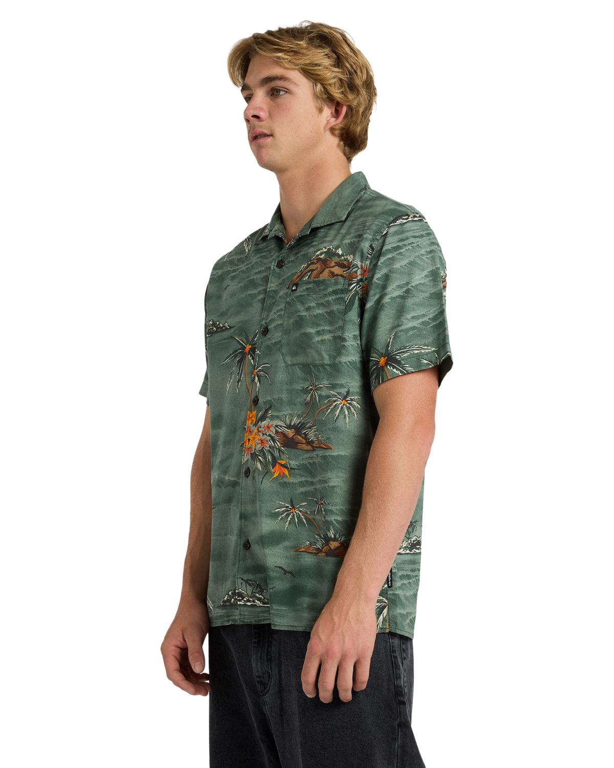 Mens Beach Club Casual Shirt - Quiksilver Malaysia
