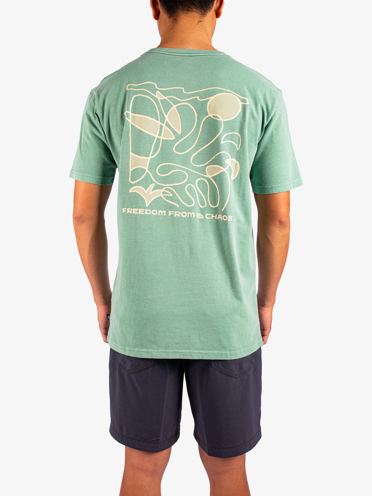 Mens Evo Abstract Chaos T-Shirt - Quiksilver Malaysia