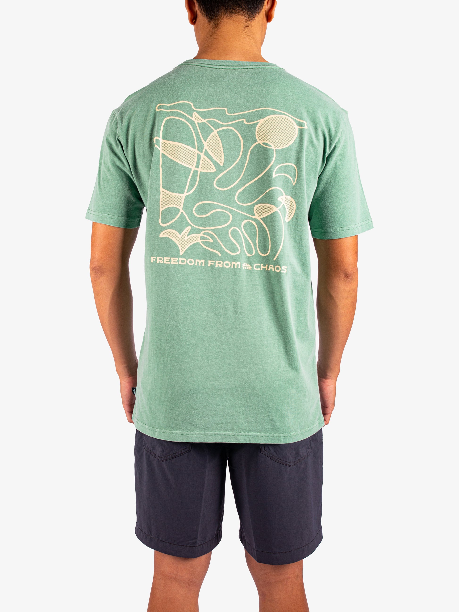 Mens Evo Abstract Chaos T-Shirt - Quiksilver Malaysia