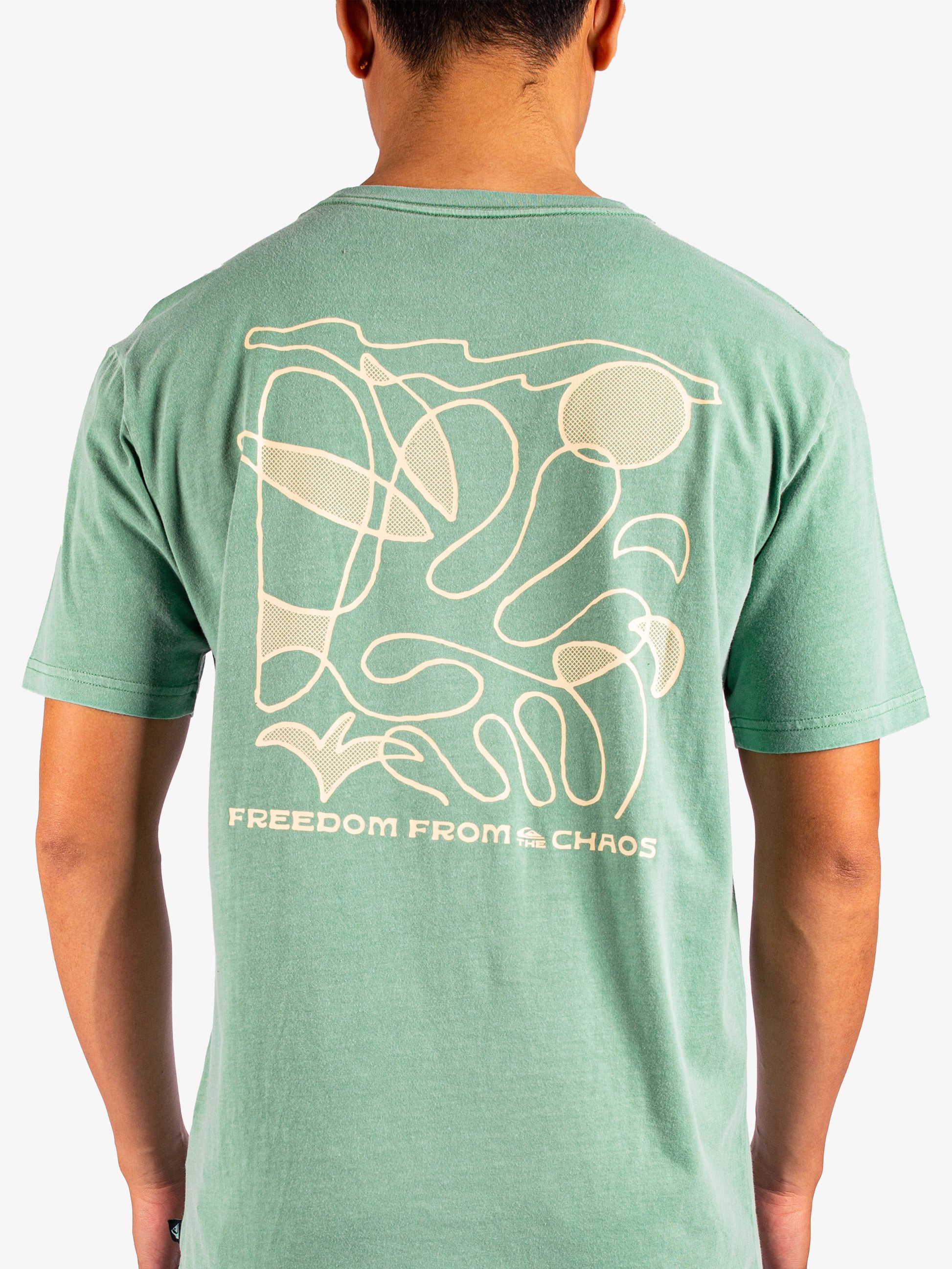 Mens Evo Abstract Chaos T-Shirt - Quiksilver Malaysia