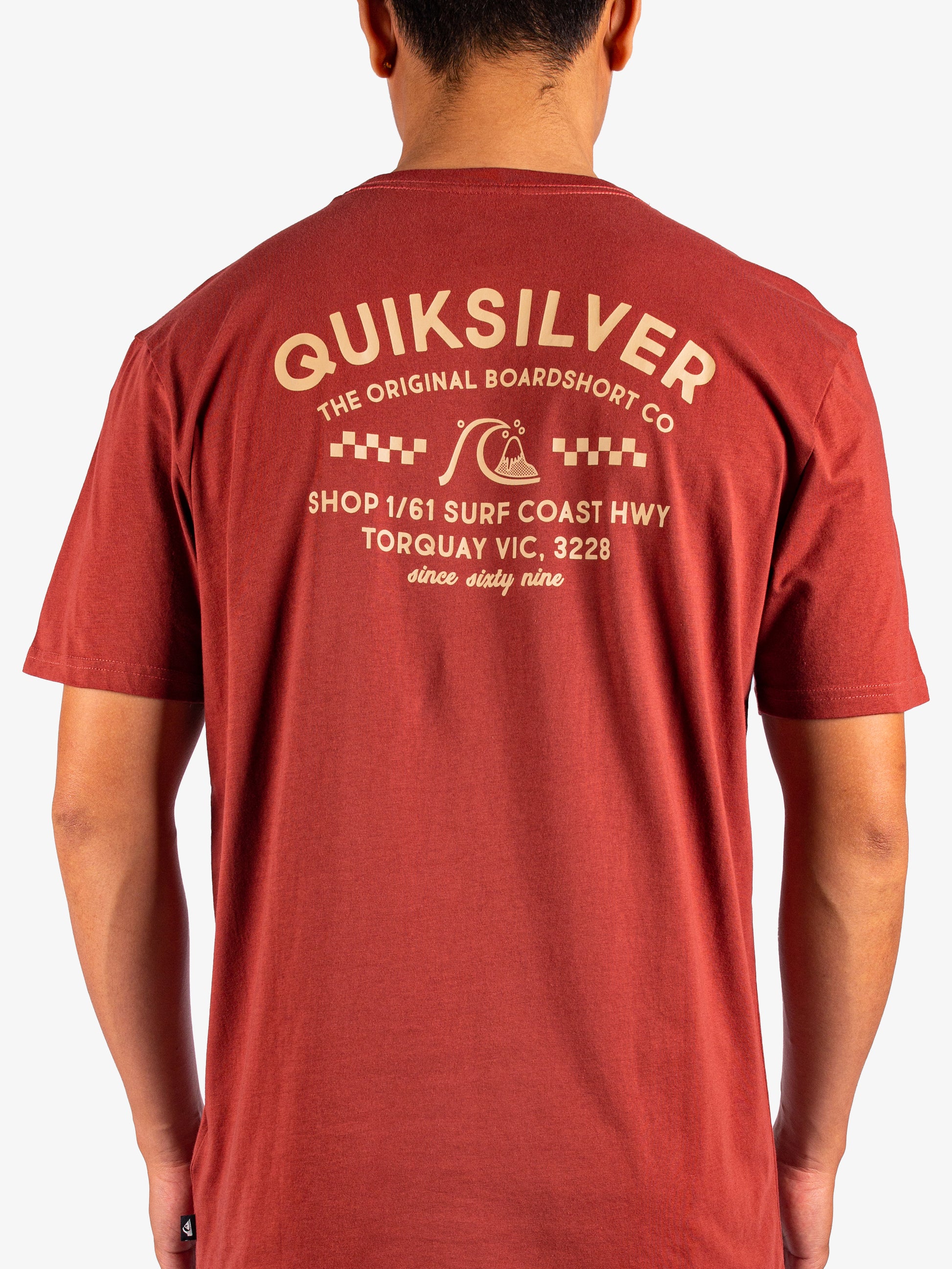 Mens Bricks And Mortar Short Sleeve T-Shirt - Quiksilver Malaysia