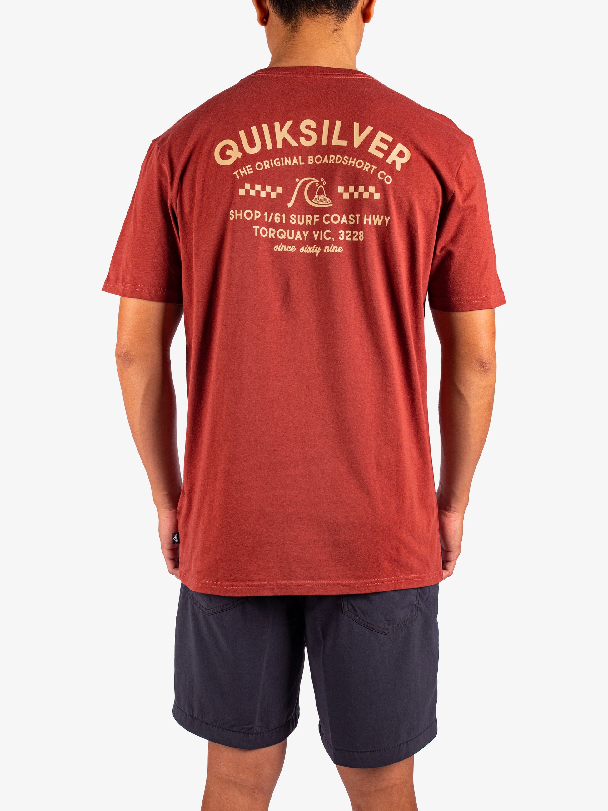 Mens Bricks And Mortar Short Sleeve T-Shirt - Quiksilver Malaysia