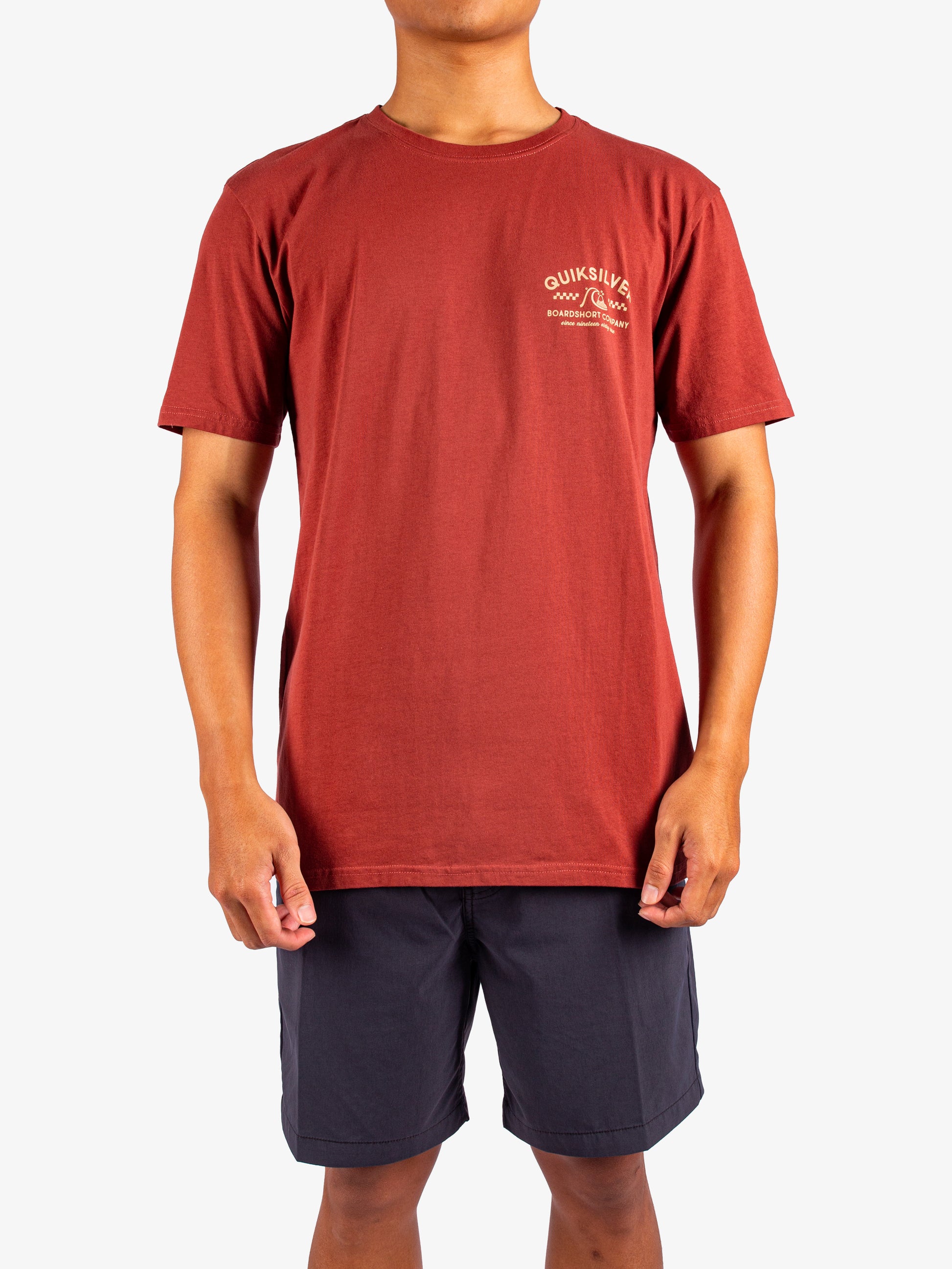 Mens Bricks And Mortar Short Sleeve T-Shirt - Quiksilver Malaysia