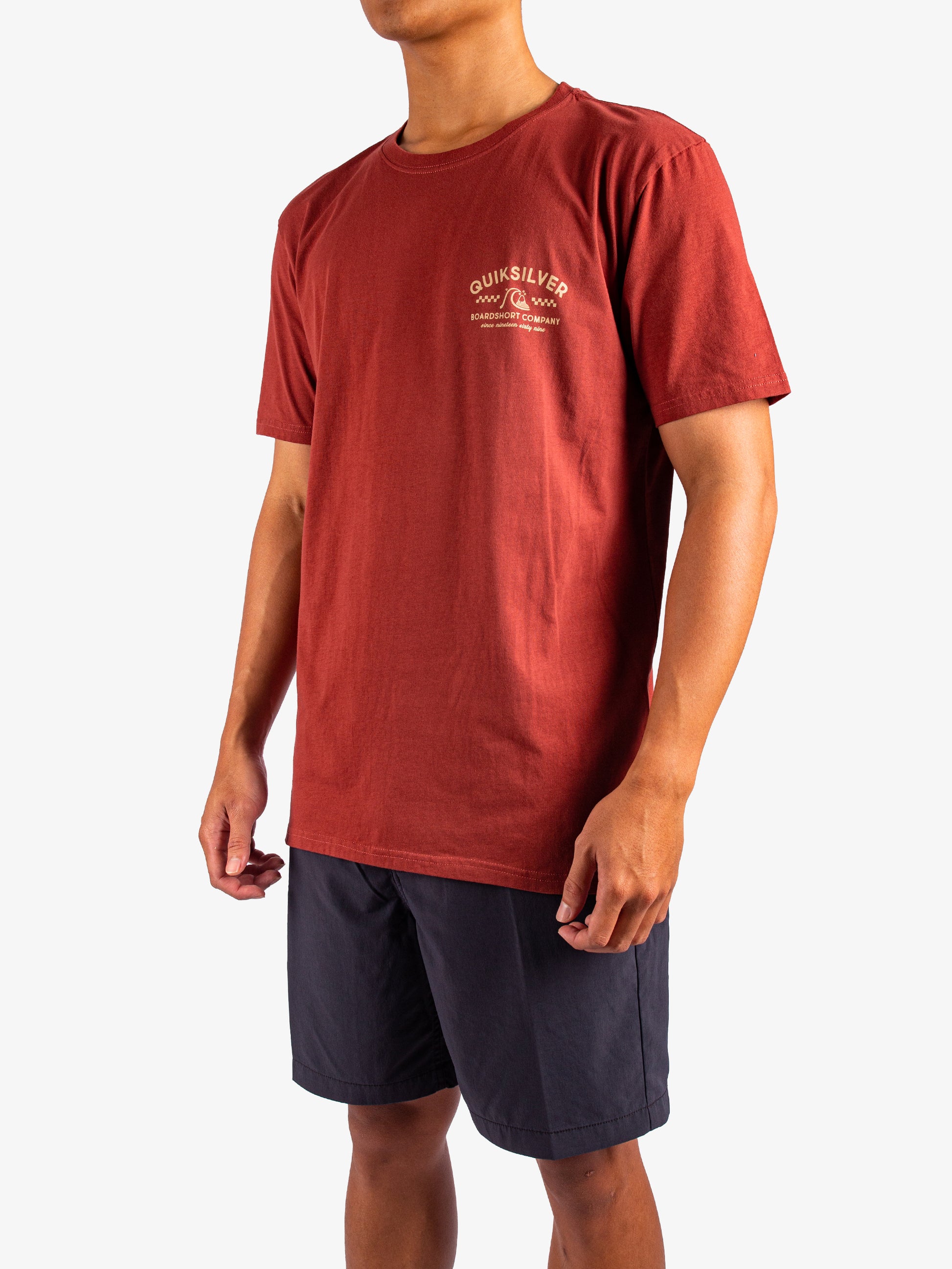 Mens Bricks And Mortar Short Sleeve T-Shirt - Quiksilver Malaysia
