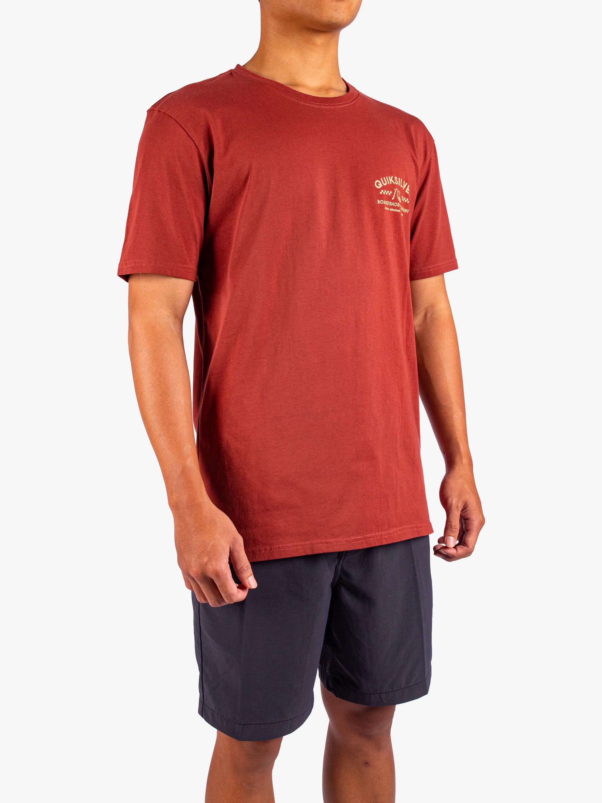 Mens Bricks And Mortar Short Sleeve T-Shirt - Quiksilver Malaysia