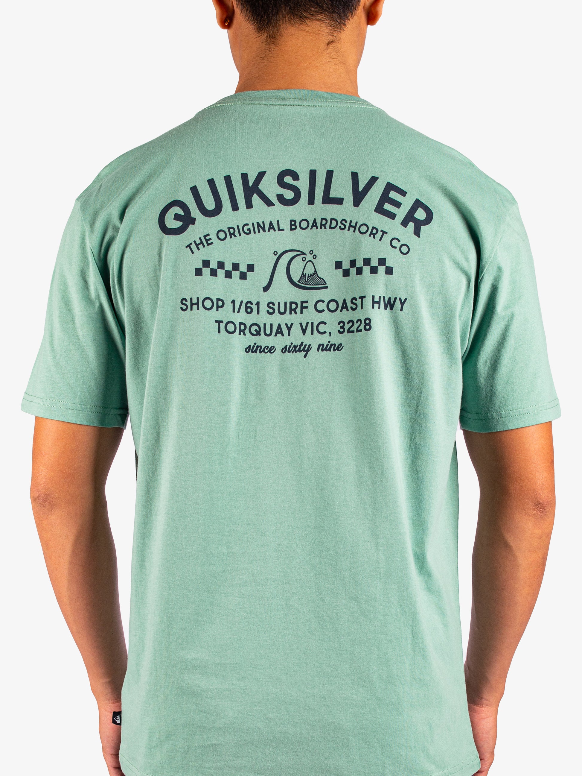Mens Bricks And Mortar Short Sleeve T-Shirt - Quiksilver Malaysia