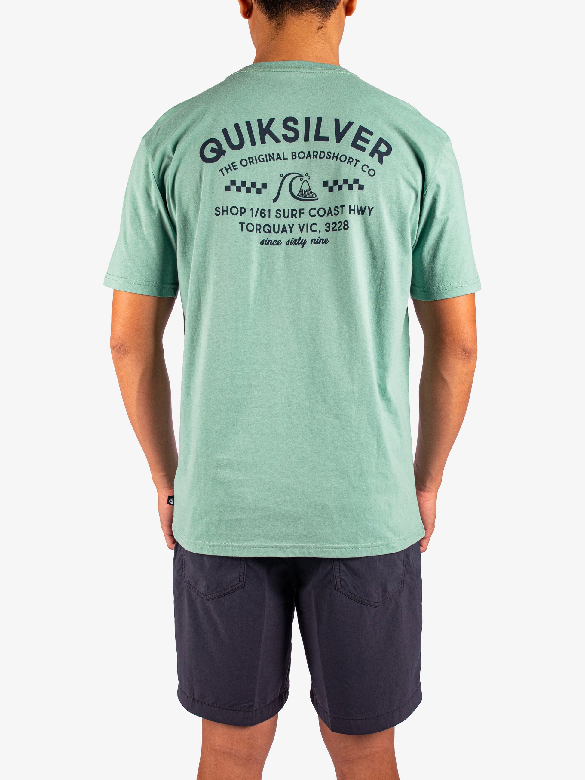 Mens Bricks And Mortar Short Sleeve T-Shirt - Quiksilver Malaysia