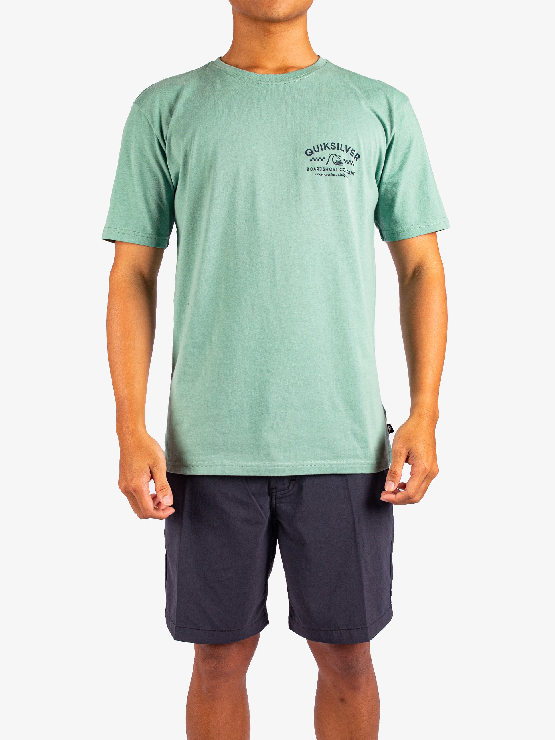 Mens Bricks And Mortar Short Sleeve T-Shirt - Quiksilver Malaysia