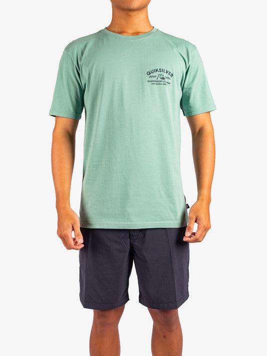 Mens Bricks And Mortar Short Sleeve T-Shirt - Quiksilver Malaysia