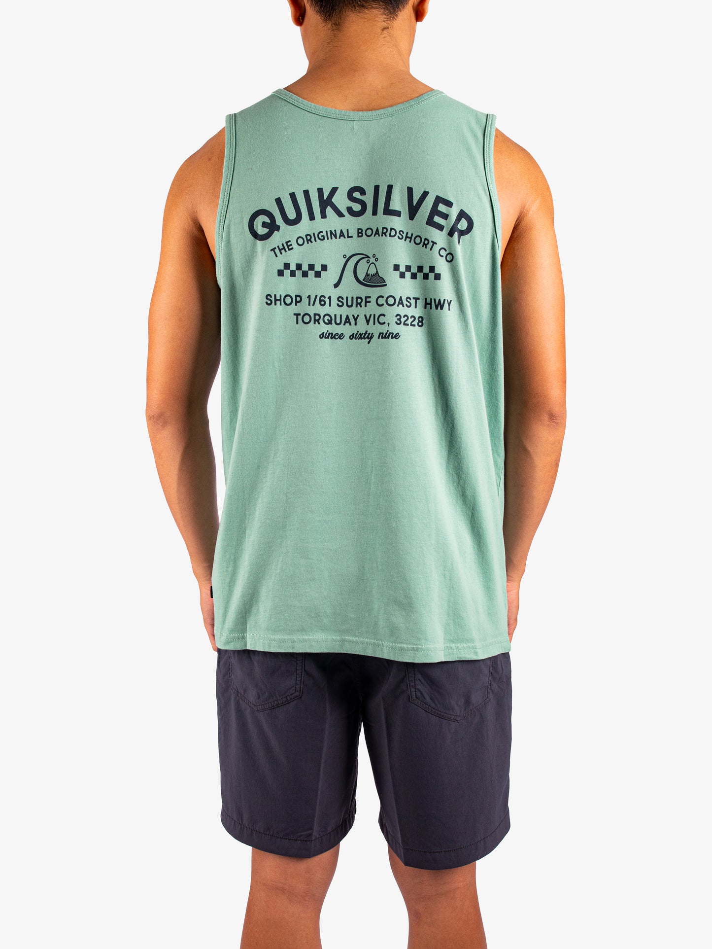 Mens Bricks And Mortar ID Muscle Tee - Quiksilver Malaysia