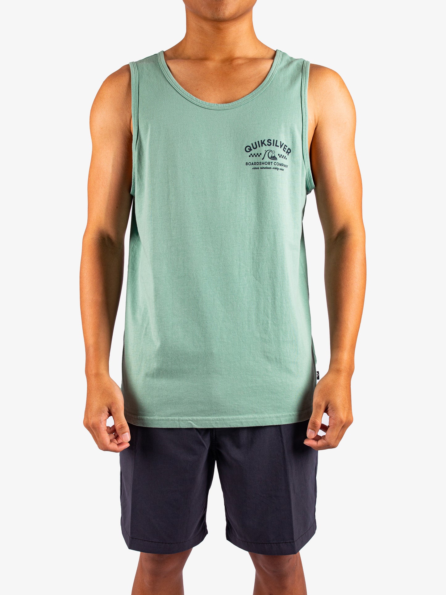 Mens Bricks And Mortar ID Muscle Tee - Quiksilver Malaysia