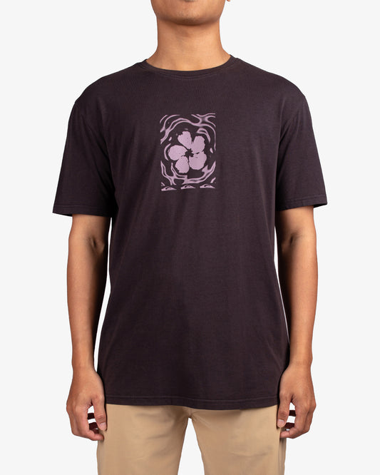 Mens Flower Haze T-Shirt - Quiksilver Malaysia