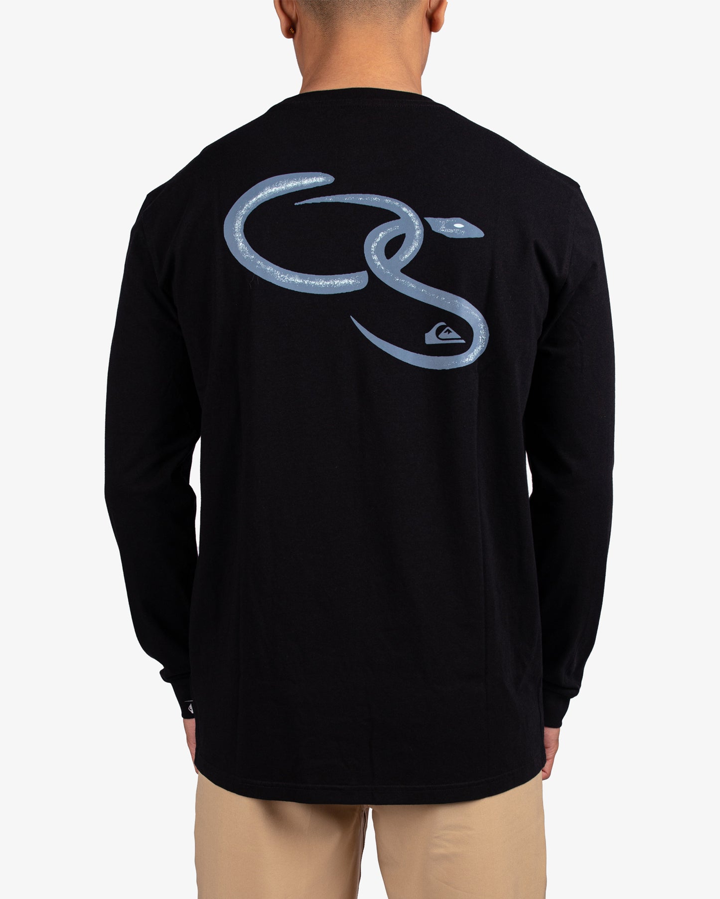 Mens QS Snake Long Sleeve T-Shirt