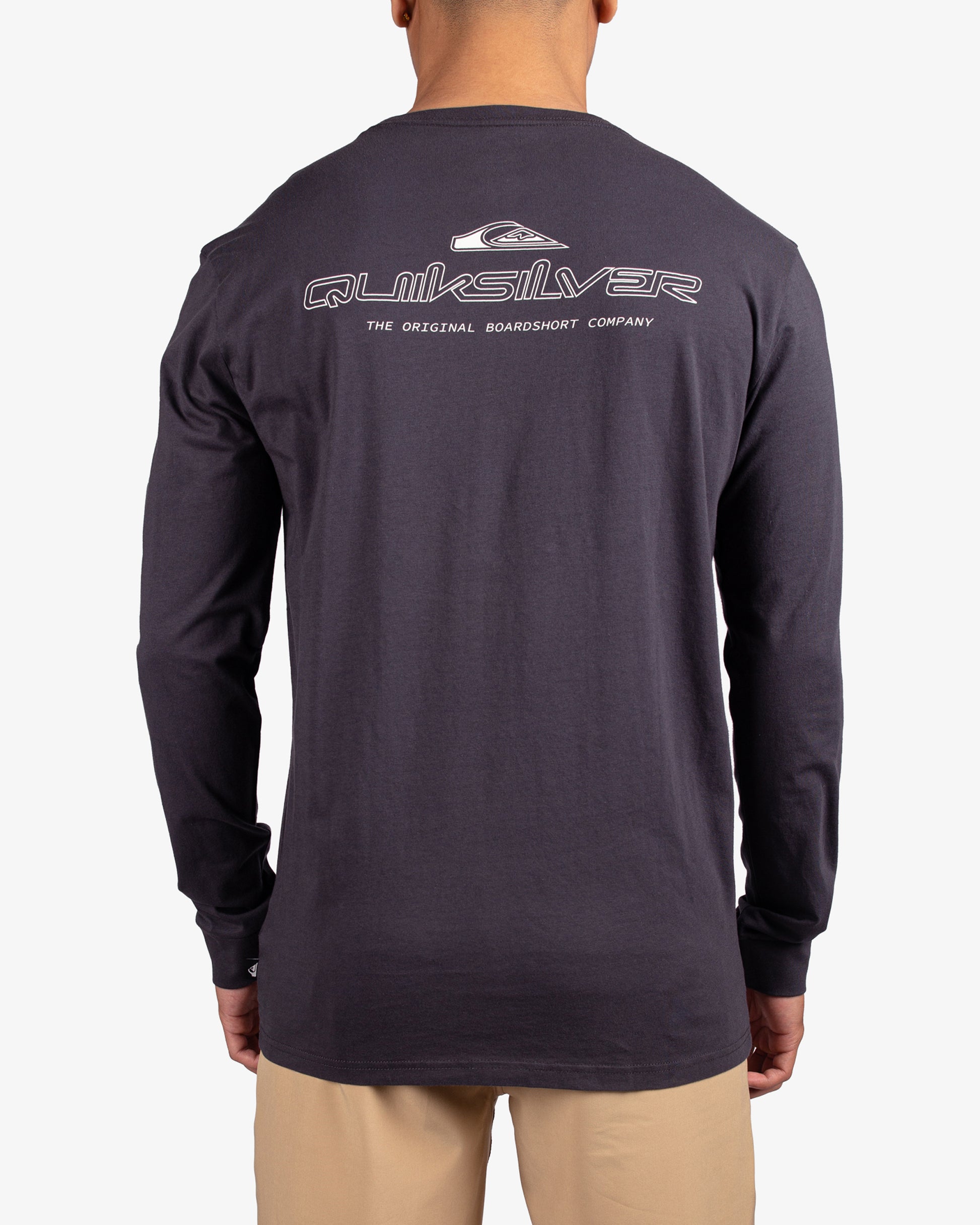 Mens Shadow Line Long Sleeve T-Shirt - Quiksilver Malaysia
