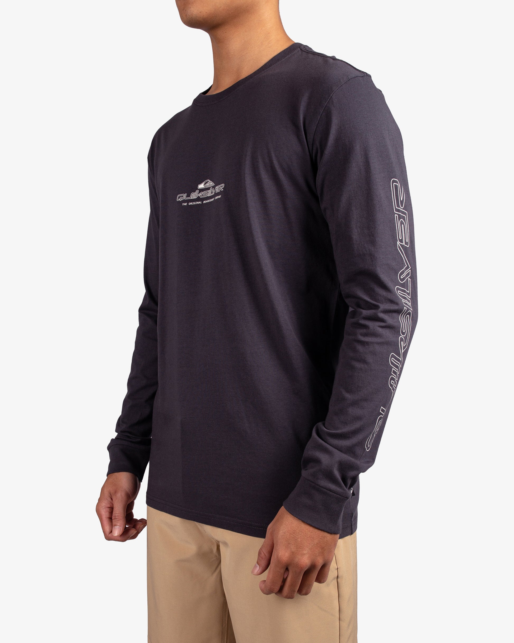 Mens Shadow Line Long Sleeve T-Shirt - Quiksilver Malaysia