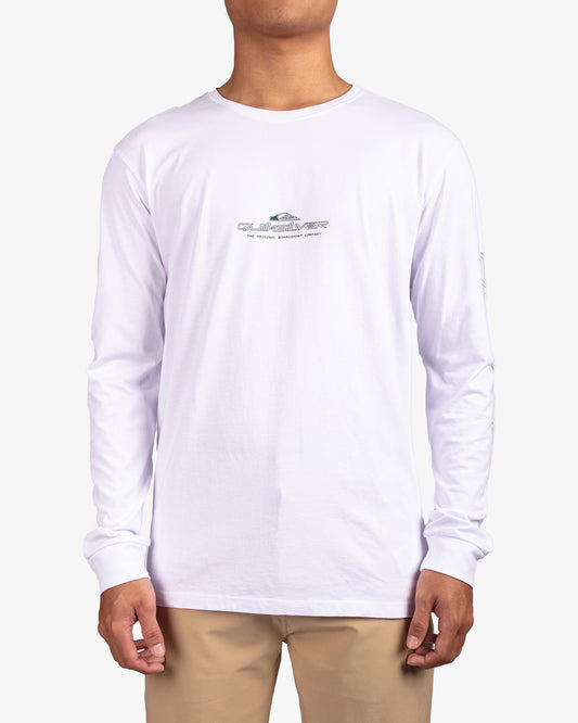 Mens Shadow Line Long Sleeve T-Shirt - Quiksilver Malaysia