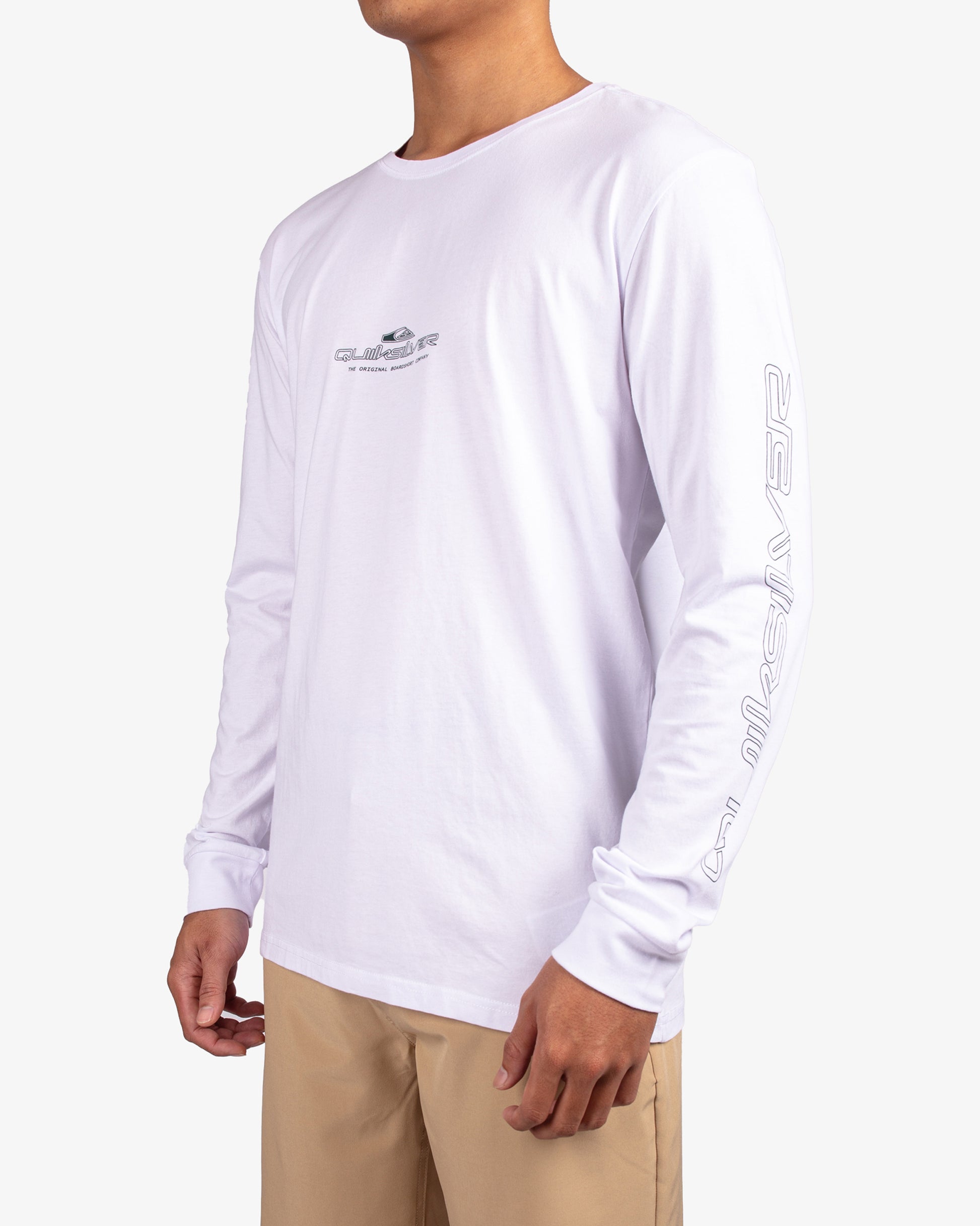 Mens Shadow Line Long Sleeve T-Shirt - Quiksilver Malaysia