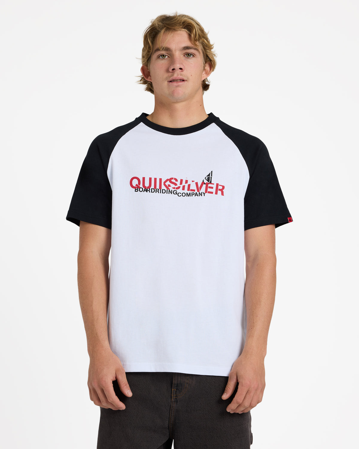 Mens Young Gun Split Raglan T-Shirt